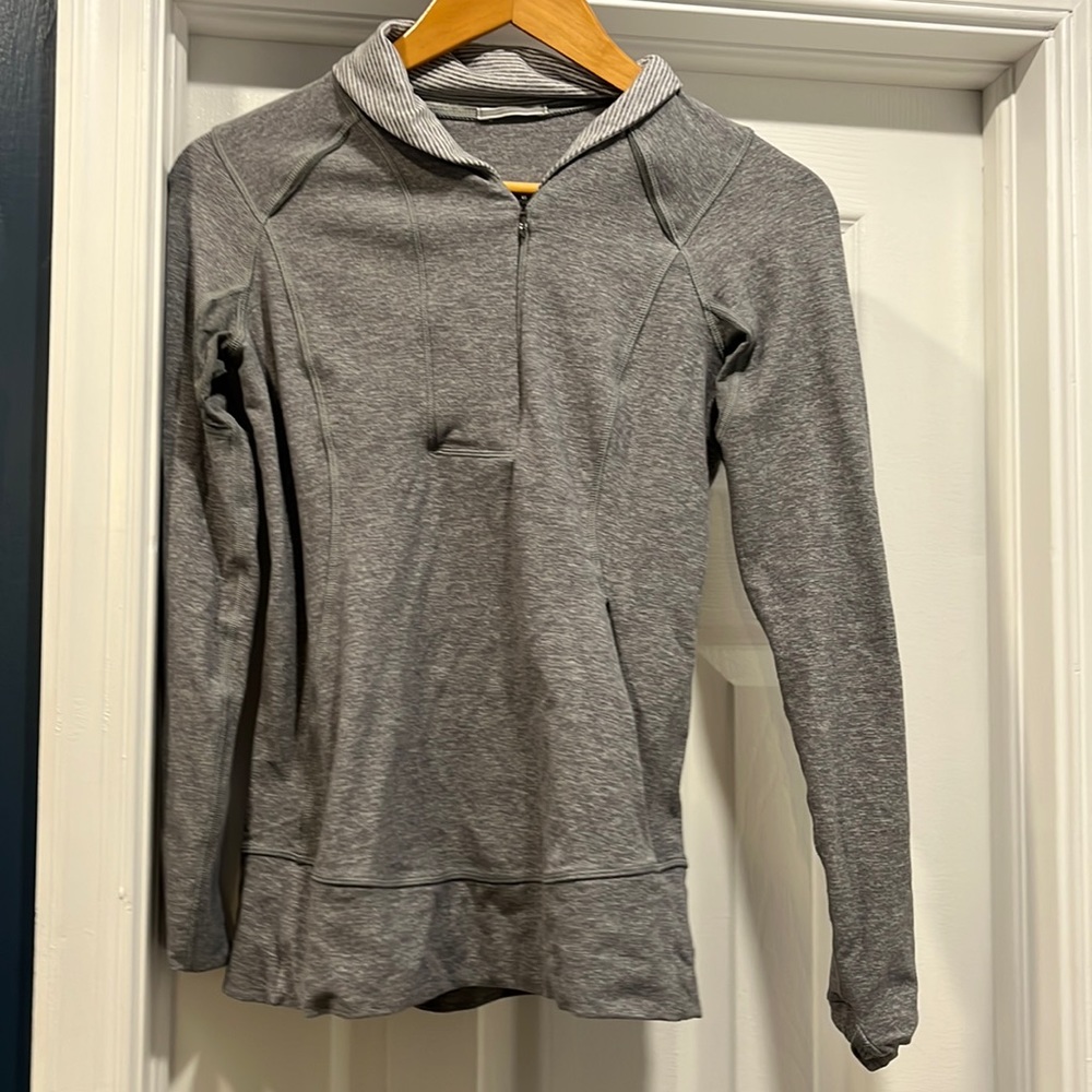 Gray Lululemon Jacket Sweatshirt